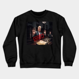 Trump Finally Arrested: Implications for US Politics Crewneck Sweatshirt